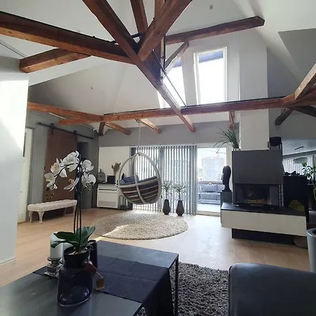 Modern Loftsleilighet Daire Fredrikstad