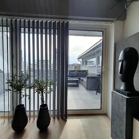 Modern Loftsleilighet Daire Fredrikstad