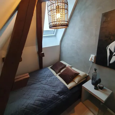Modern Loftsleilighet شقة فردريكسْتاد